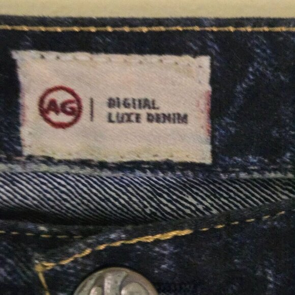 AG Adriano Goldschmied NWT Digital Luxe Denim Legging Jeans In Weber Size 28R - Picture 7 of 9